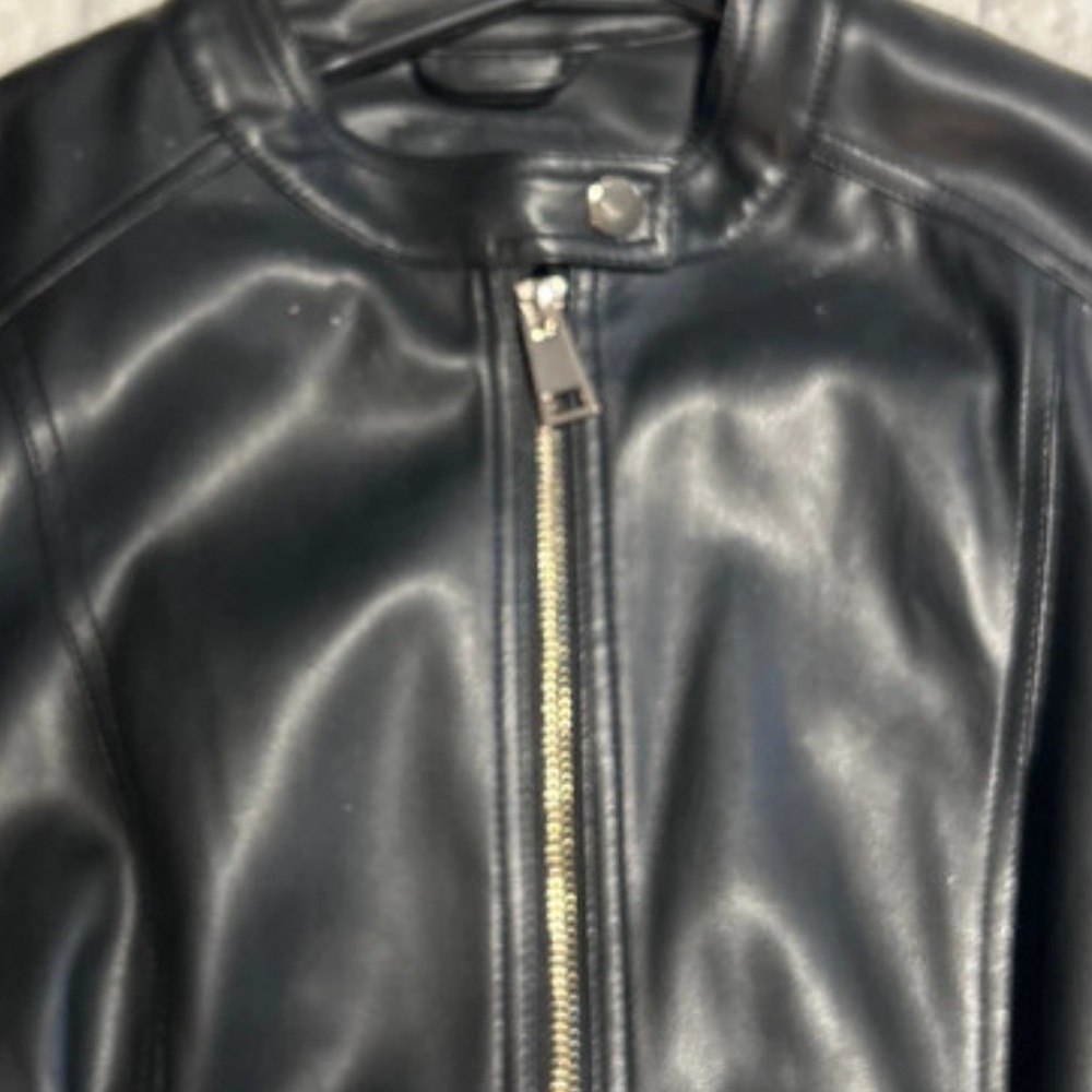 Women's Black Leather Jacket